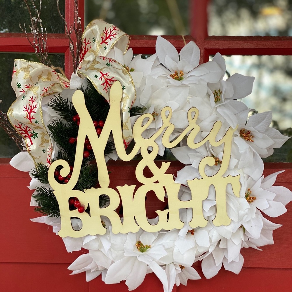 Christmas rustic wreath